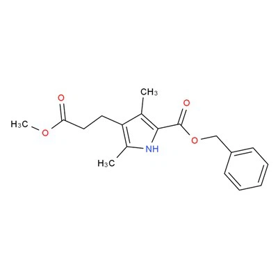 Methyl 5-(benzyloxycarbonyl)-2,4-dimethyl-3-pyrrolepropionate CAS 20303-31-5